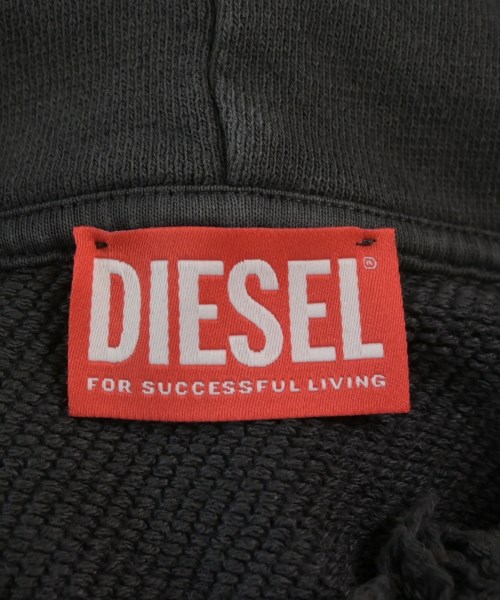 DIESEL（ディーゼル）パーカー 黒 サイズ:L メンズ/2200652452341