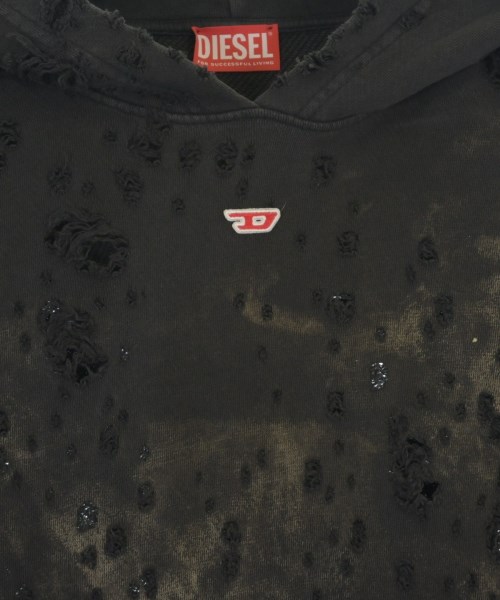DIESEL（ディーゼル）パーカー 黒 サイズ:L メンズ/2200652452341