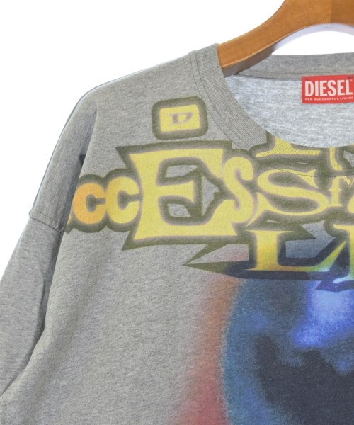 DIESEL（ディーゼル）Tシャツ・カットソー グレー サイズ:L メンズ/2200653135021