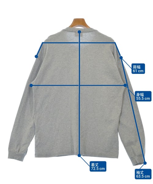 DIESEL（ディーゼル）Tシャツ・カットソー グレー サイズ:L メンズ/2200653135021