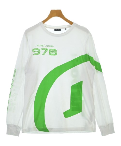DIESEL(ディーゼル)Tシャツ・カットソー 白 サイズ:M/2200646516073
