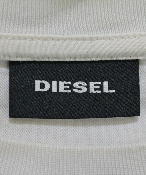 DIESEL（ディーゼル）Tシャツ・カットソー 白 サイズ:M メンズ/2200646516073