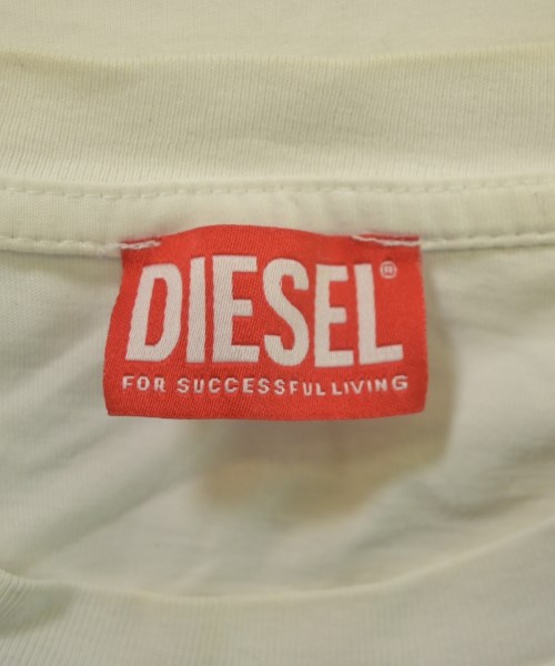 DIESEL（ディーゼル）Tシャツ・カットソー 白 サイズ:XL メンズ/2200650392267