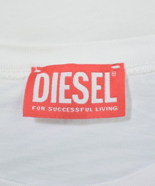 DIESEL（ディーゼル）Tシャツ・カットソー 白 サイズ:S メンズ/2200702658044