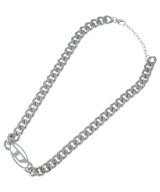 DIESEL（ディーゼル）ネックレス シルバー サイズ:- メンズ/2200702748011