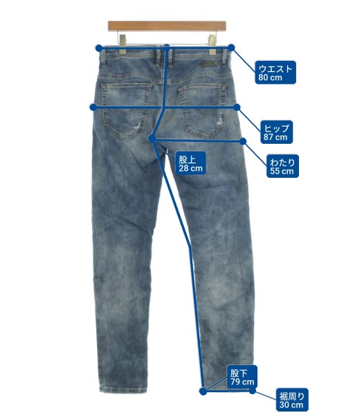 DIESEL（ディーゼル）デニムパンツ 青 サイズ:30(M位) メンズ/2200703075062