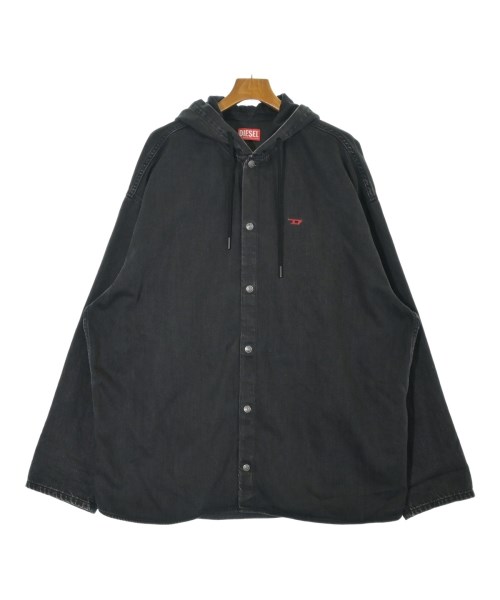 DIESEL(ディーゼル)カジュアルシャツ 黒 サイズ:XL/2200703799012