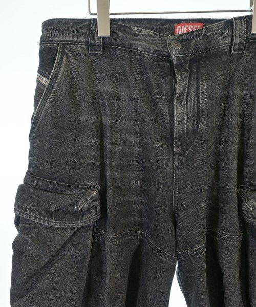 DIESEL（ディーゼル）ショートパンツ 黒 サイズ:30(M位) メンズ/2200703799029