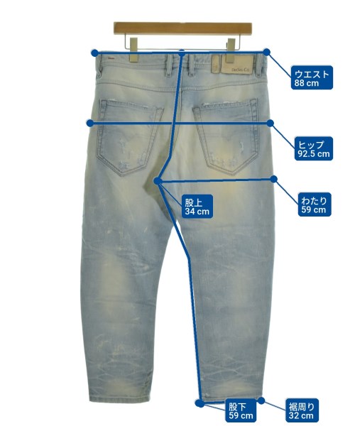 DIESEL（ディーゼル）デニムパンツ 青 サイズ:32(L位) メンズ/2200703588074