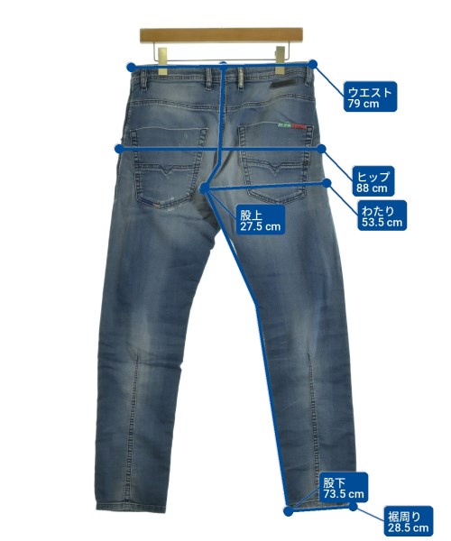 DIESEL（ディーゼル）デニムパンツ 紺 サイズ:-(M位) メンズ/2200706170054