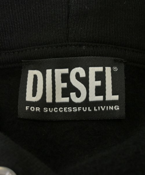 DIESEL（ディーゼル）パーカー 黒 サイズ:XXL メンズ/2200707040011