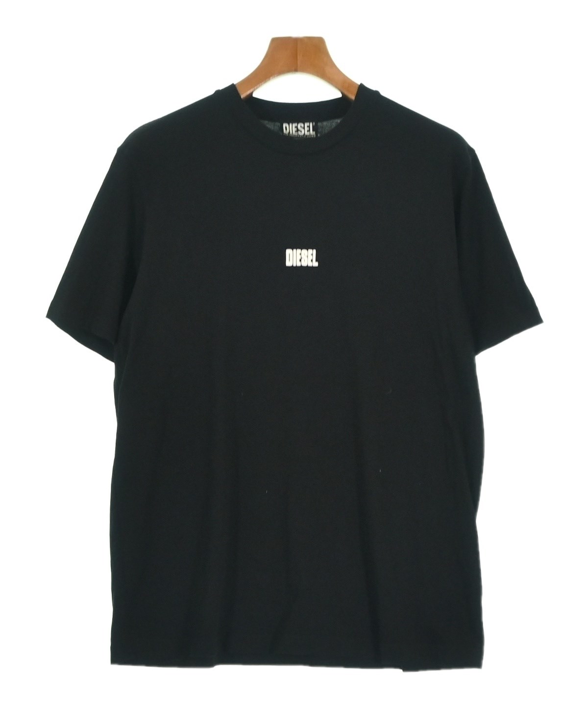 Diesel ブラックカットソー DIESEL（ディーゼル）Tシャツ・カットソー 黒 サイズ:M メンズ