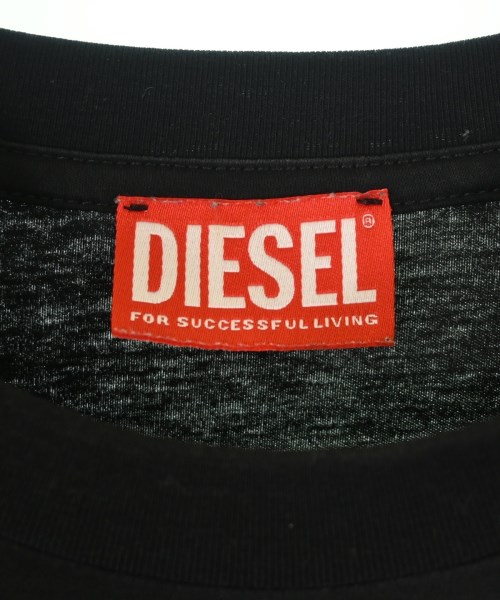 DIESEL（ディーゼル）Tシャツ・カットソー 黒 サイズ:S メンズ/2200707203058
