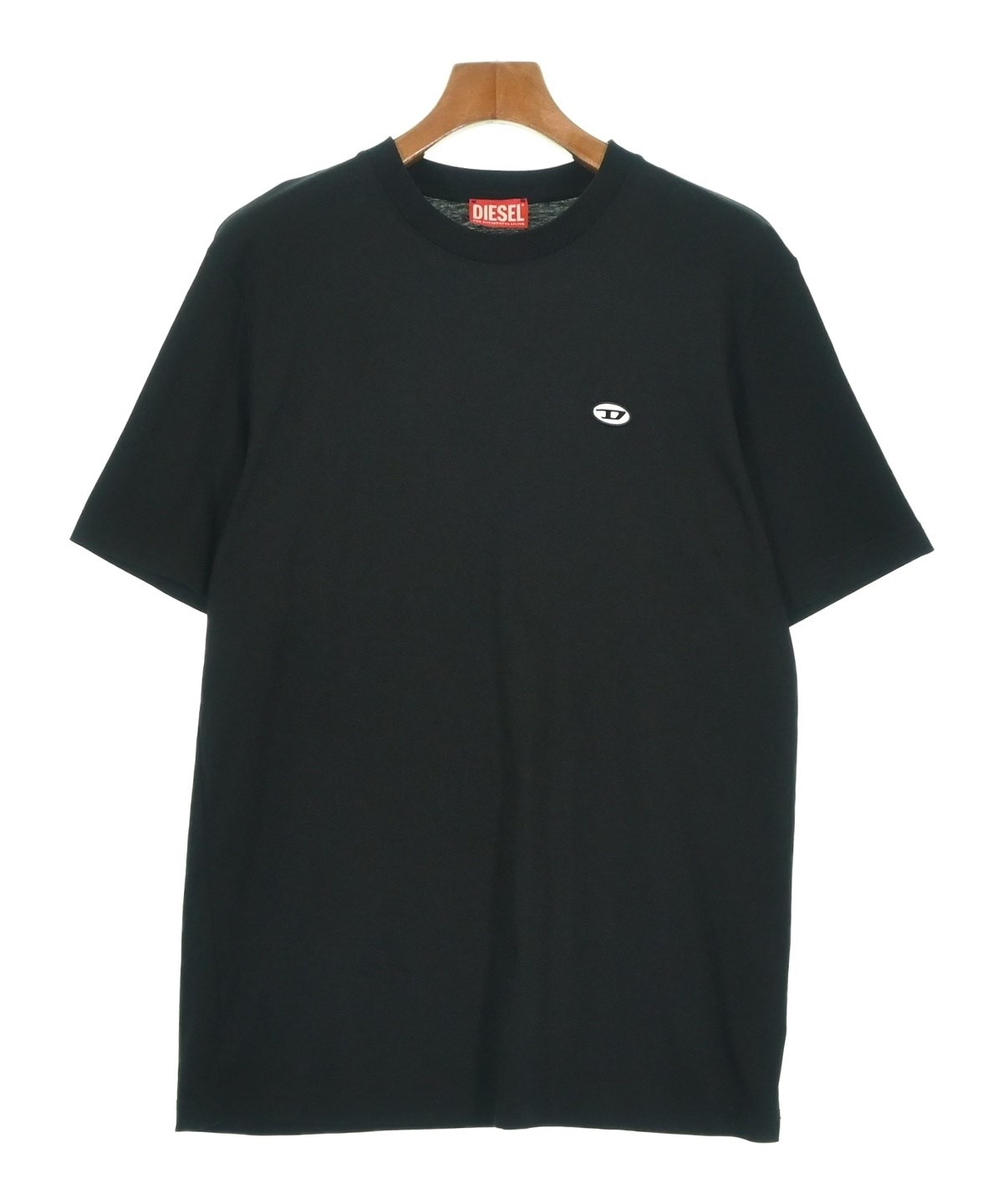 Diesel ブラックカットソー DIESEL（ディーゼル）Tシャツ・カットソー 黒 サイズ:S メンズ