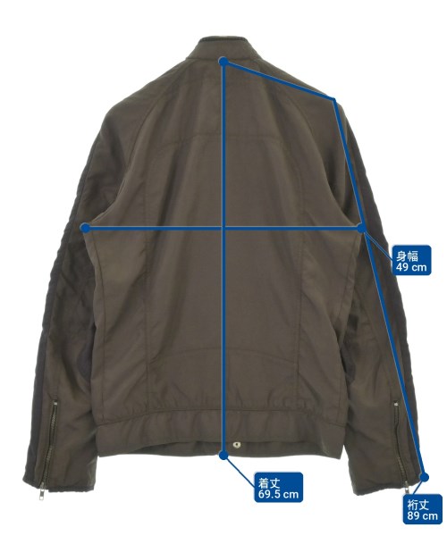 DIESEL（ディーゼル）ライダース 茶 サイズ:M メンズ/2200699021296