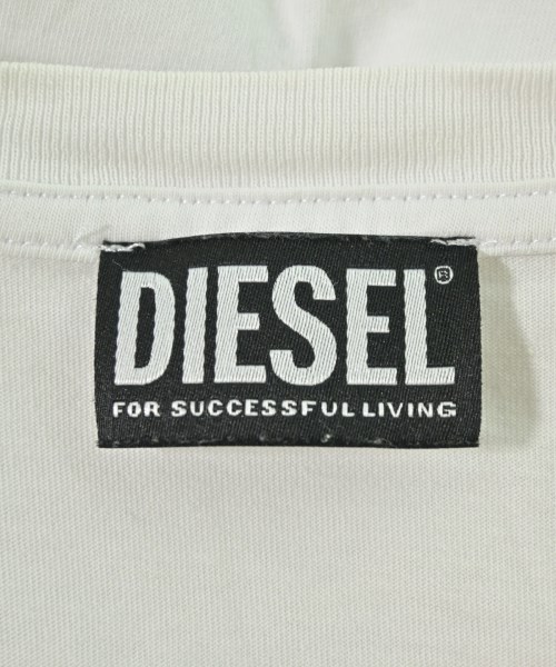 DIESEL（ディーゼル）Tシャツ・カットソー 白 サイズ:XL メンズ/2200707369068