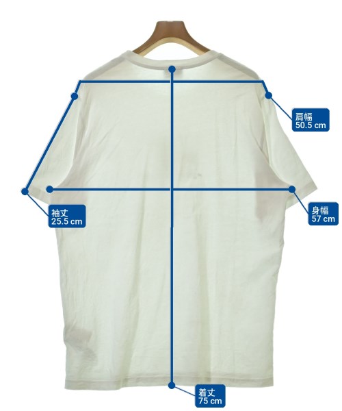DIESEL（ディーゼル）Tシャツ・カットソー 白 サイズ:XL メンズ/2200707369068