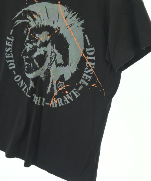 DIESEL（ディーゼル）Tシャツ・カットソー 黒 サイズ:S メンズ/2200708136010