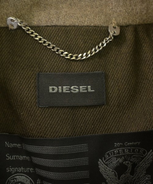 DIESEL（ディーゼル）ピーコート 茶 サイズ:M メンズ/2200705709101