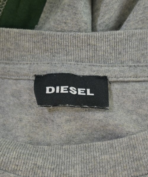DIESEL（ディーゼル）Tシャツ・カットソー グレー サイズ:M メンズ/2200708357125