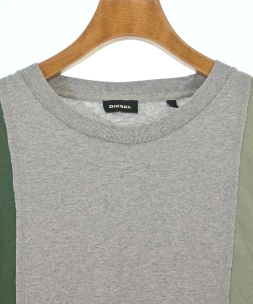DIESEL（ディーゼル）Tシャツ・カットソー グレー サイズ:M メンズ/2200708357125