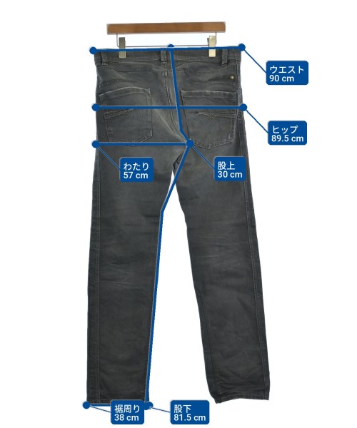 DIESEL（ディーゼル）デニムパンツ グレー サイズ:34(XL位) メンズ/2200708372012
