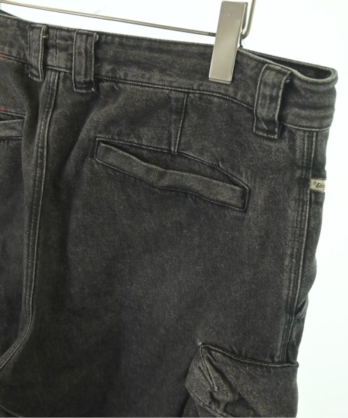 DIESEL（ディーゼル）クロップドパンツ 黒 サイズ:33(L位) メンズ/2200708854013