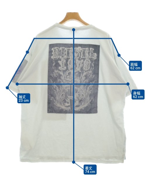 DIESEL（ディーゼル）Tシャツ・カットソー グレー サイズ:XXL メンズ/2200708854037
