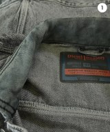 DIESEL（ディーゼル）デニムジャケット グレー サイズ:XS メンズ/2200709296010