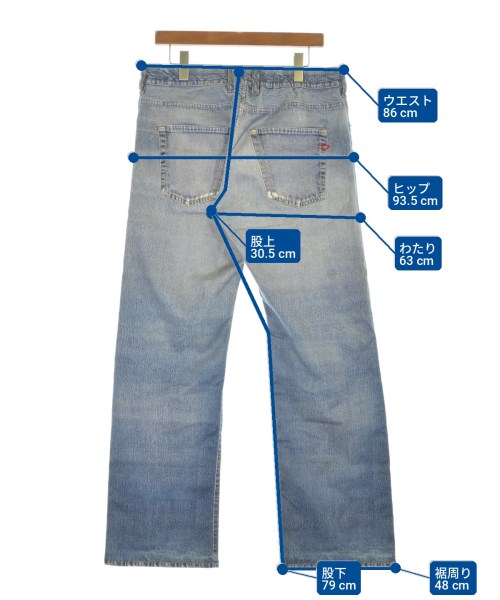 DIESEL（ディーゼル）その他 青 サイズ:32(L位) メンズ/2200709296065