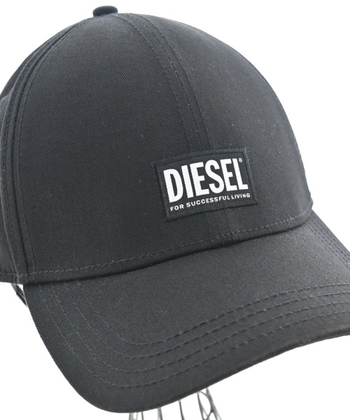 DIESEL（ディーゼル）キャップ 黒 サイズ:2 メンズ/2200709543015