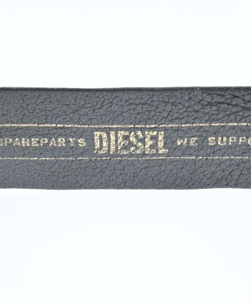 DIESEL（ディーゼル）ベルト 黒 サイズ:- メンズ/2200663447022