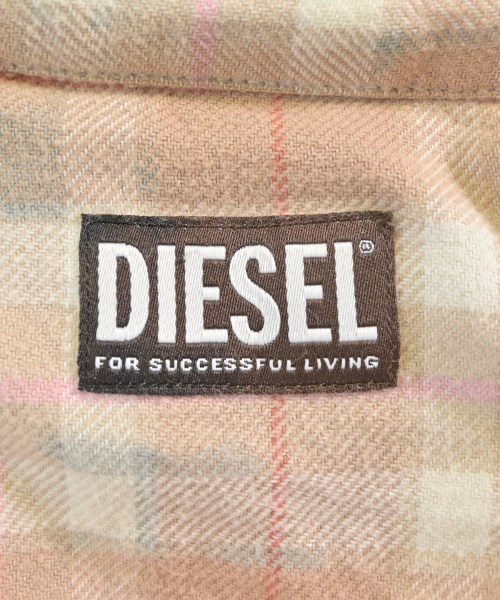 DIESEL（ディーゼル）カジュアルシャツ ピンク サイズ:S メンズ/2200663510016