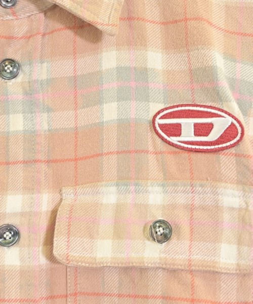 DIESEL（ディーゼル）カジュアルシャツ ピンク サイズ:S メンズ/2200663510016