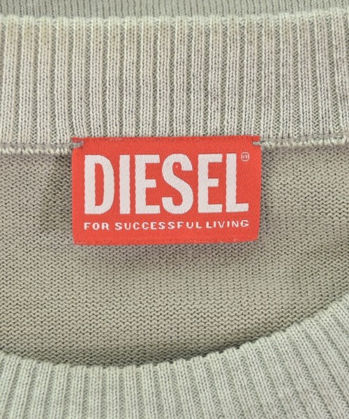 DIESEL（ディーゼル）ニット・セーター グレー サイズ:M メンズ/2200663510047