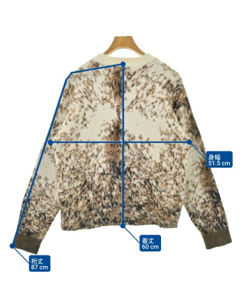 DIESEL（ディーゼル）ニット・セーター 白 サイズ:M メンズ/2200663510061