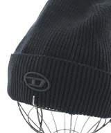 DIESEL（ディーゼル）ニットキャップ・ビーニー 黒 サイズ:UNI メンズ/2200663561025
