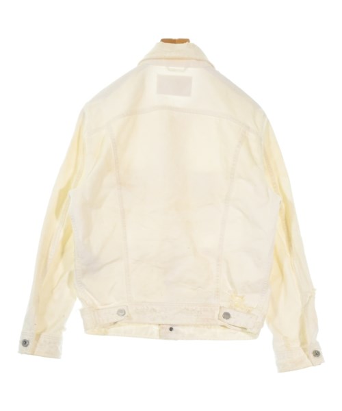DIESEL（ディーゼル）デニムジャケット 白 サイズ:XS メンズ/2200663824045