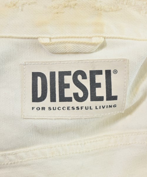 DIESEL（ディーゼル）デニムジャケット 白 サイズ:XS メンズ/2200663824045
