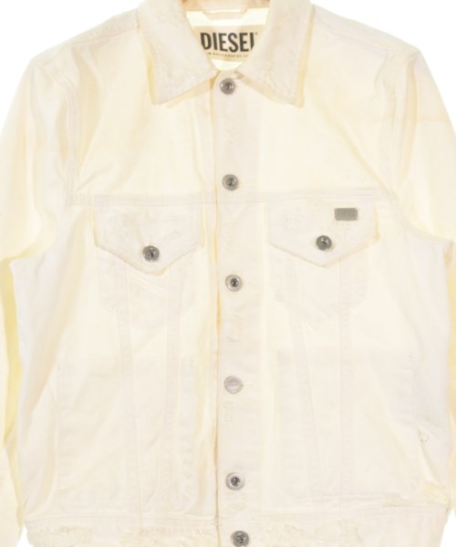 DIESEL（ディーゼル）デニムジャケット 白 サイズ:XS メンズ/2200663824045