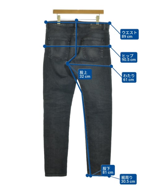 DIESEL（ディーゼル）デニムパンツ 青 サイズ:34(XL位) メンズ/2200664724047