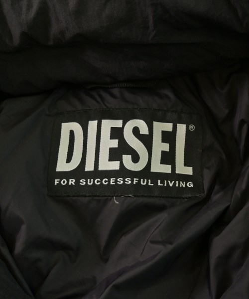 DIESEL（ディーゼル）ダウンコート 黒 サイズ:M メンズ/2200665073014