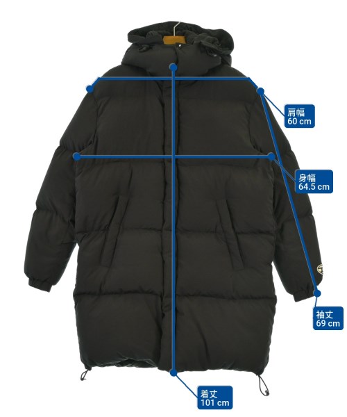 DIESEL（ディーゼル）ダウンコート 黒 サイズ:M メンズ/2200665073014