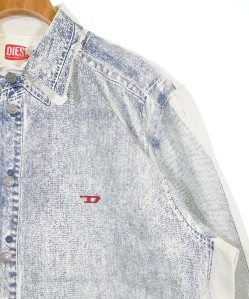 DIESEL（ディーゼル）カジュアルシャツ 白 サイズ:M メンズ/2200665073021