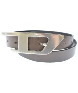 DIESEL（ディーゼル）ベルト 茶 サイズ:36(XL位) メンズ/2200665073106