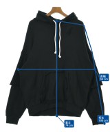 DIESEL（ディーゼル）パーカー 黒 サイズ:L メンズ/2200660700014