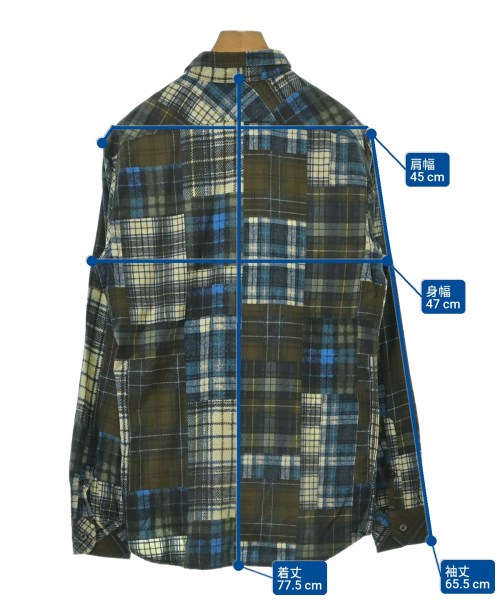 DIESEL（ディーゼル）カジュアルシャツ 青 サイズ:M メンズ/2200662772095