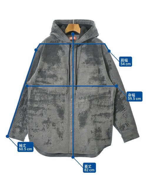 DIESEL（ディーゼル）その他 グレー サイズ:XS メンズ/2200665607059