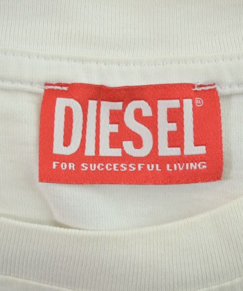 DIESEL（ディーゼル）Tシャツ・カットソー 白 サイズ:L メンズ/2200665732089
