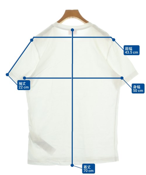DIESEL（ディーゼル）Tシャツ・カットソー 白 サイズ:L メンズ/2200665732089